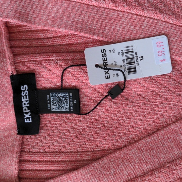 Express pink cardigan - Picture 4 of 12
